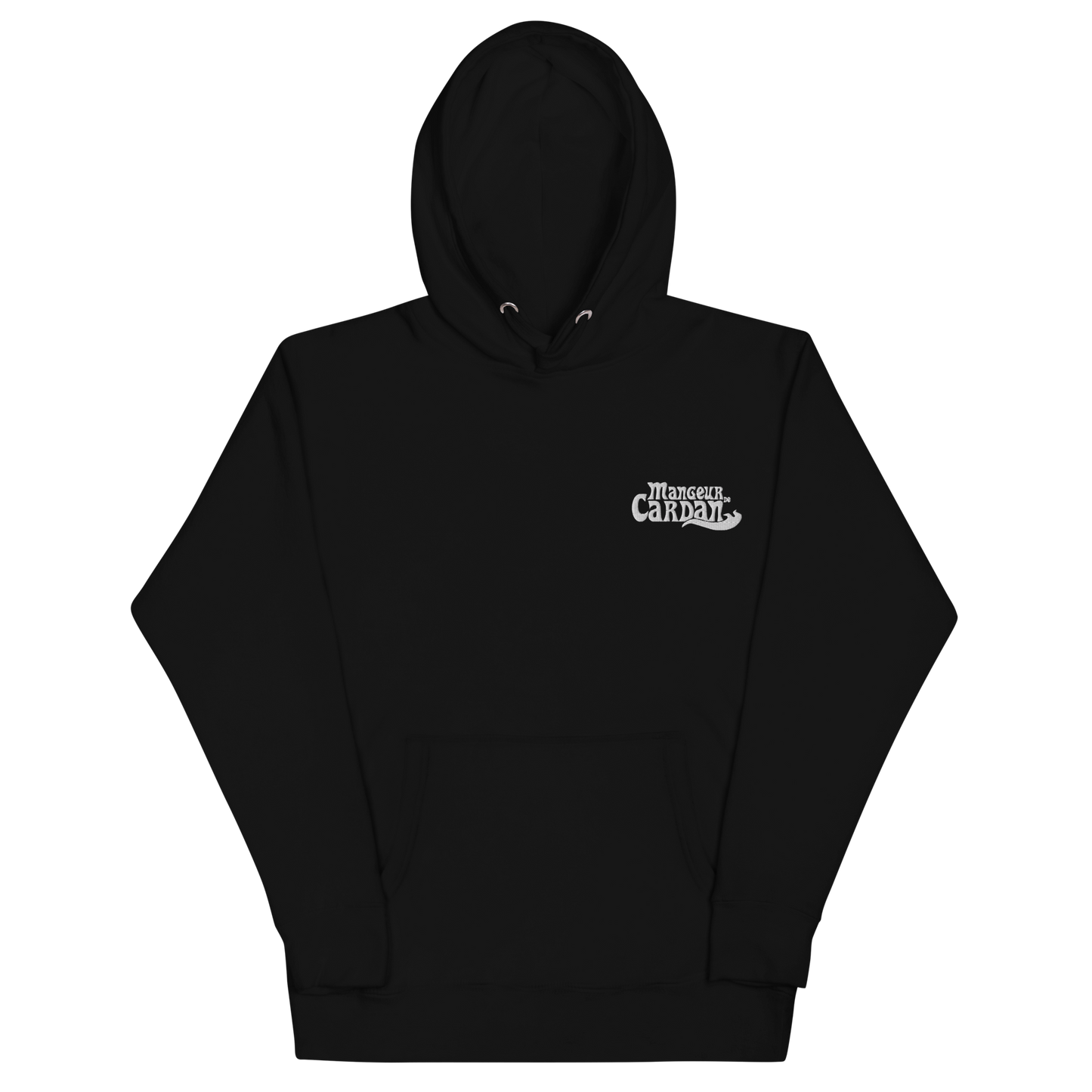 Sweat brodé noir - MangeurDeCardan